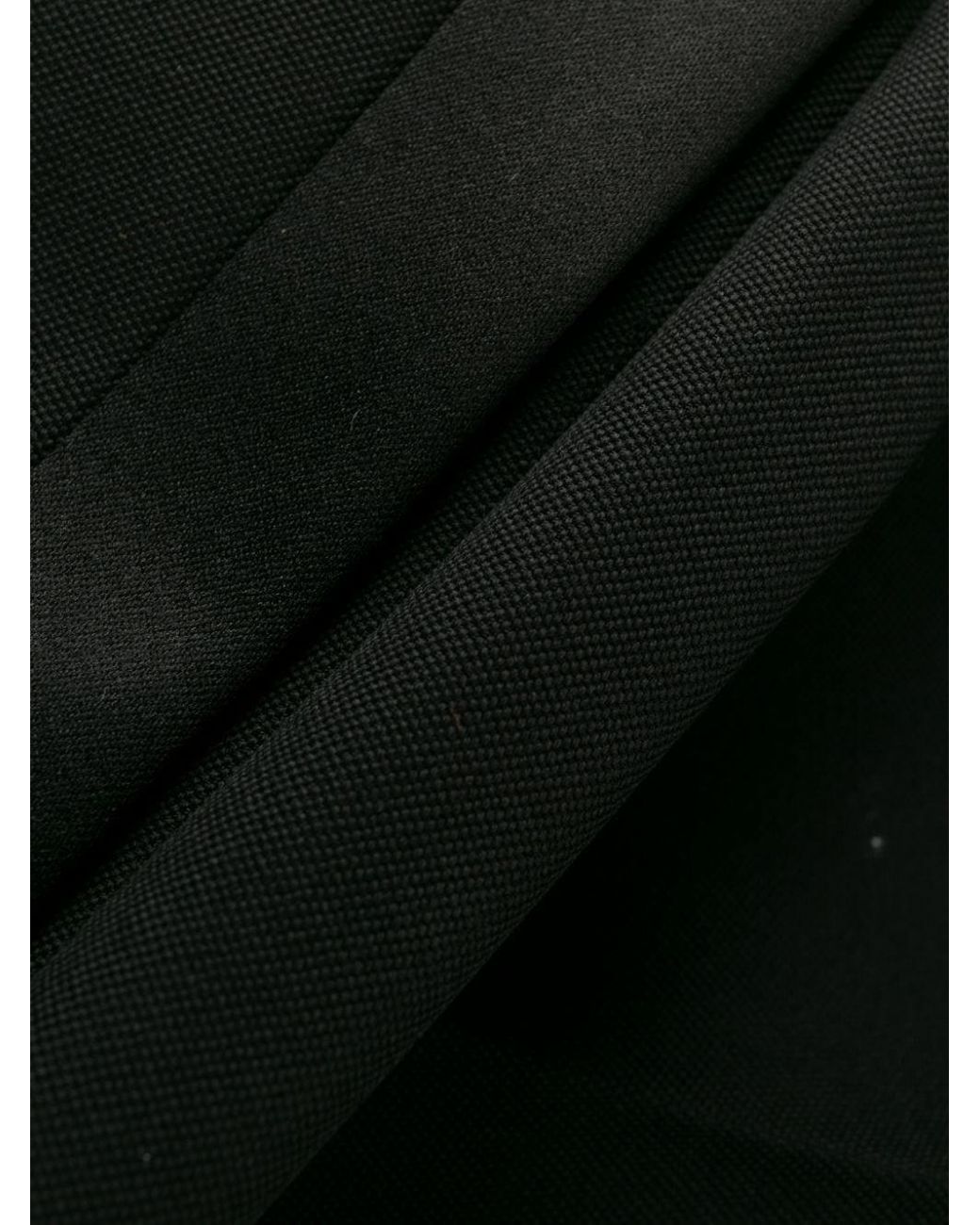 Saint Laurent Black Tuxedo Straight Leg Pants