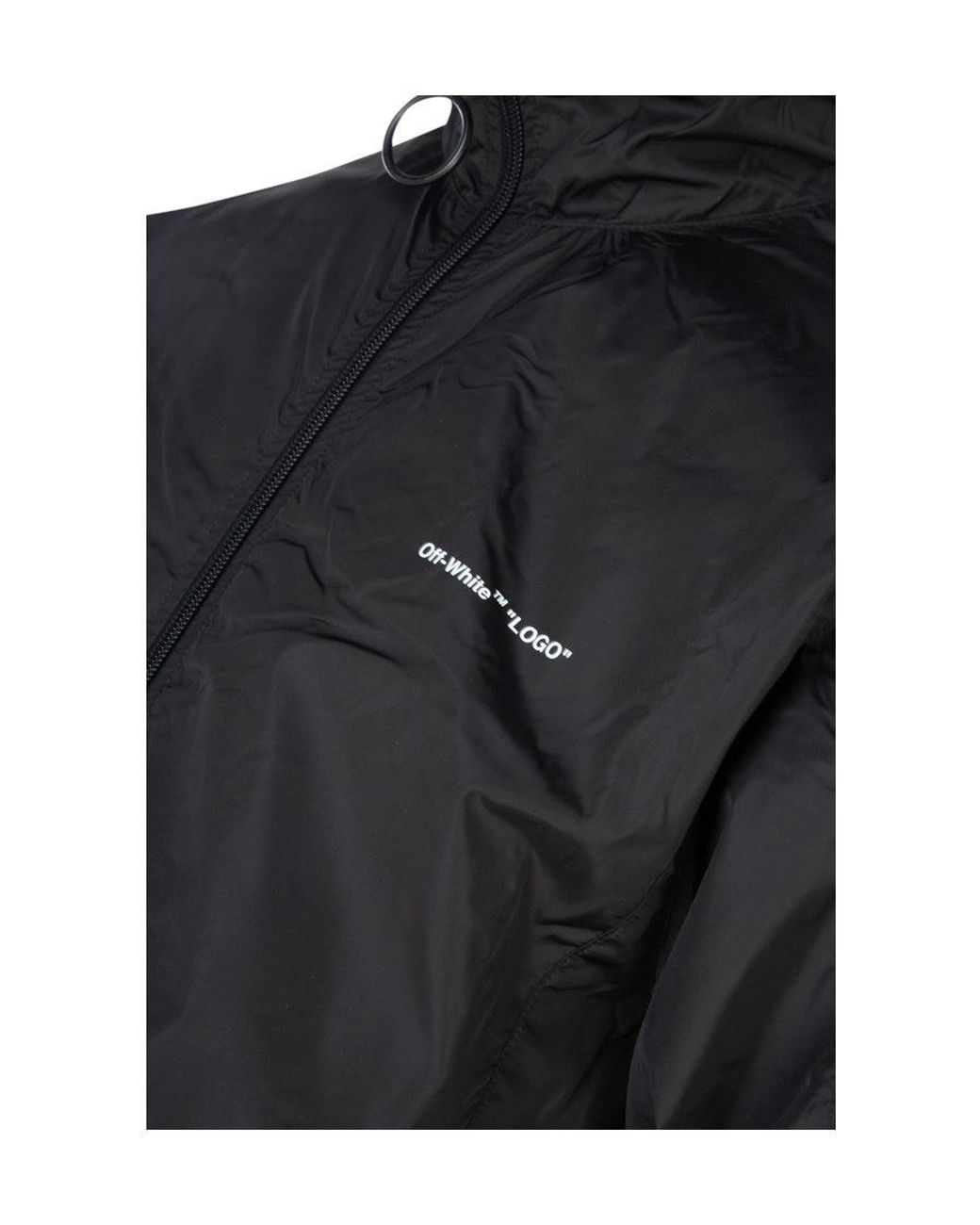 Off-White c/o Virgil Abloh Black Zipper Jacket for men