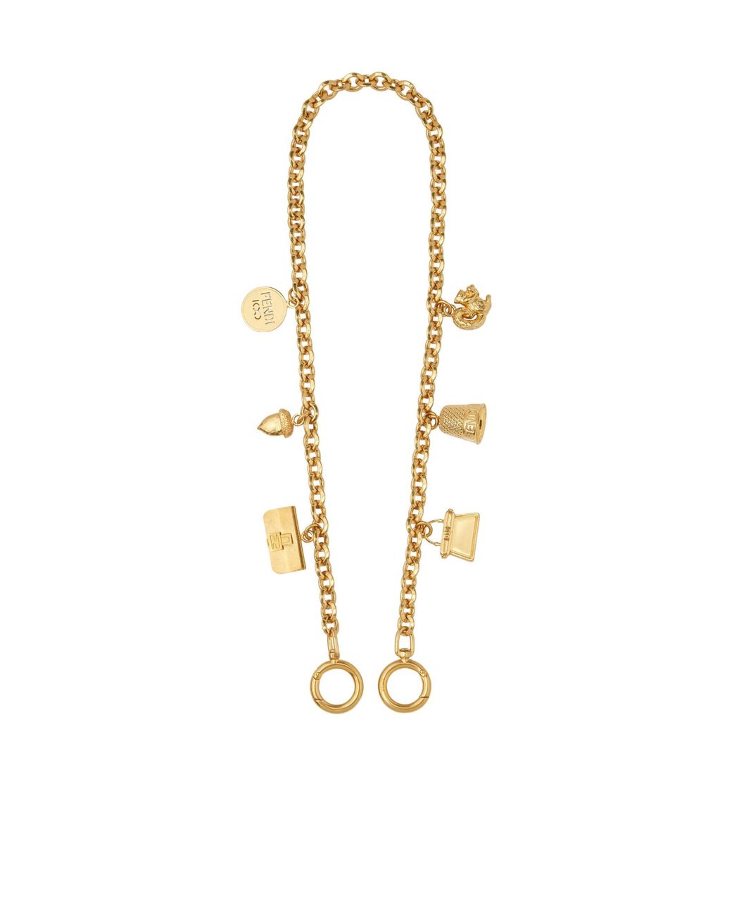 Fendi Metallic Strap You