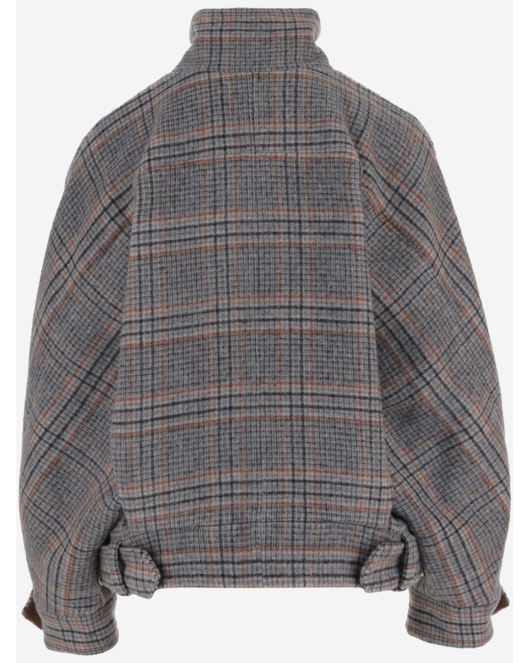 DARKPARK Gray Plaid Jacket