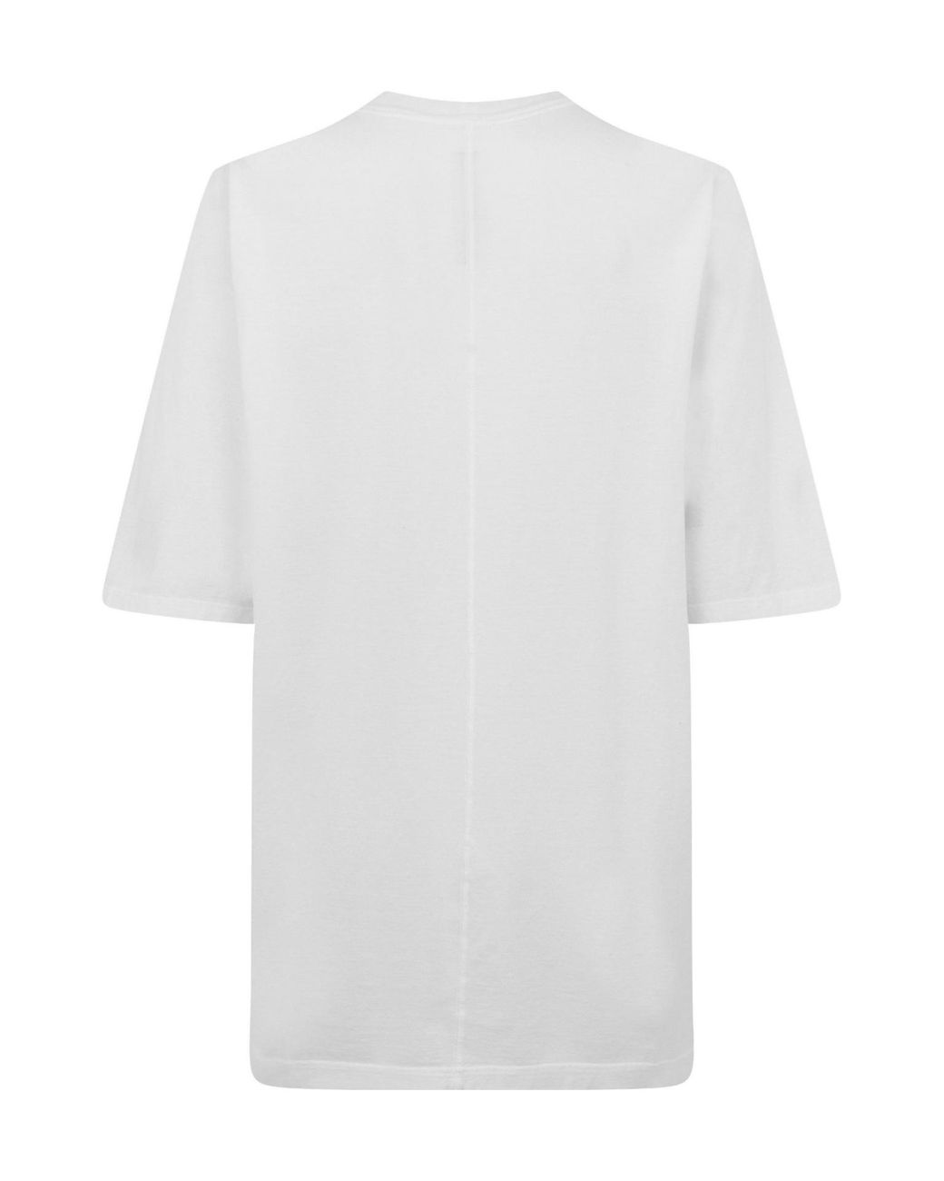 Rick Owens White Oversized Fit Oversized T-Shirt for men