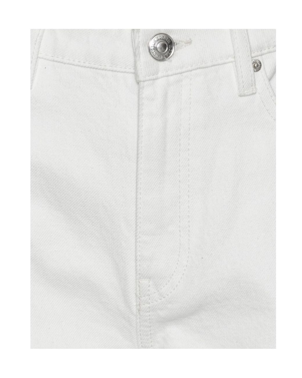 ROTATE BIRGER CHRISTENSEN White Logo Patch Laced Jeans