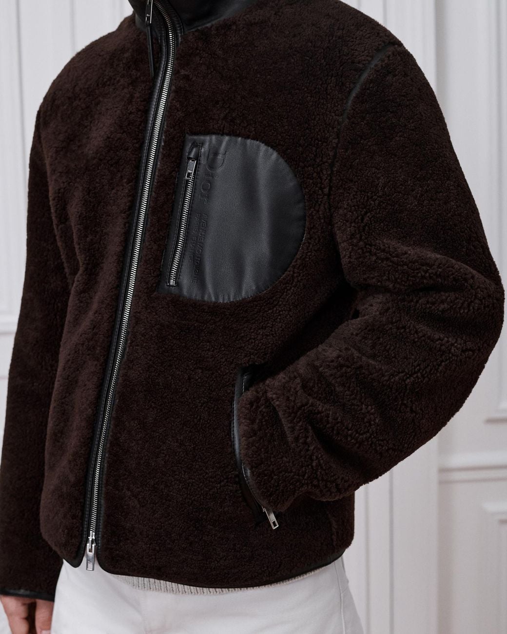 Dior Black Alps Montaigne Jacket for men