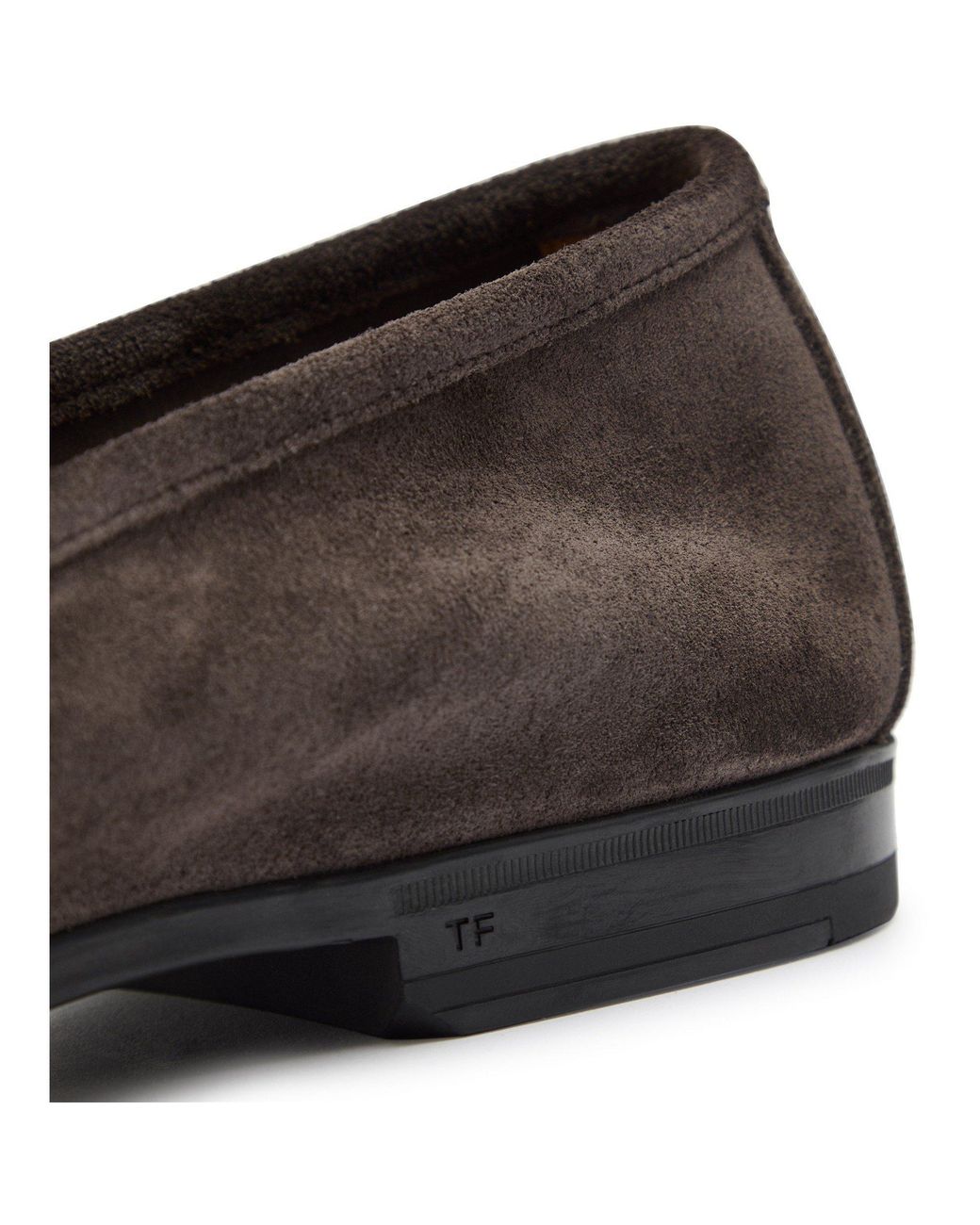 Tom Ford Brown Suede Loafers for men