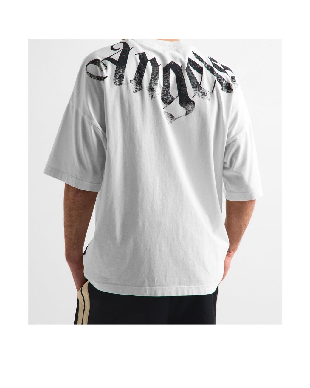 Palm Angels White T-Shirt for men