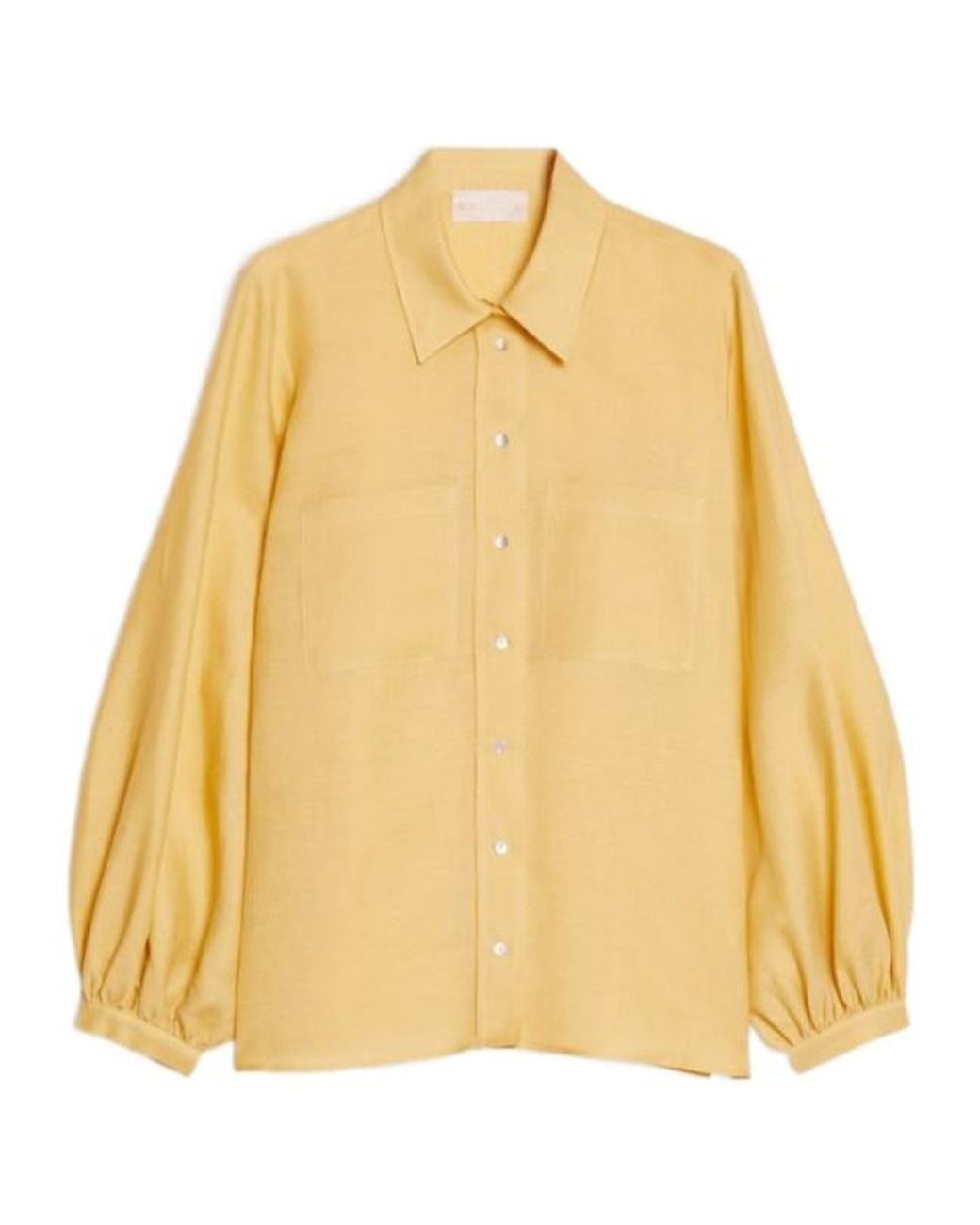 iBlues Yellow Linen Shirt