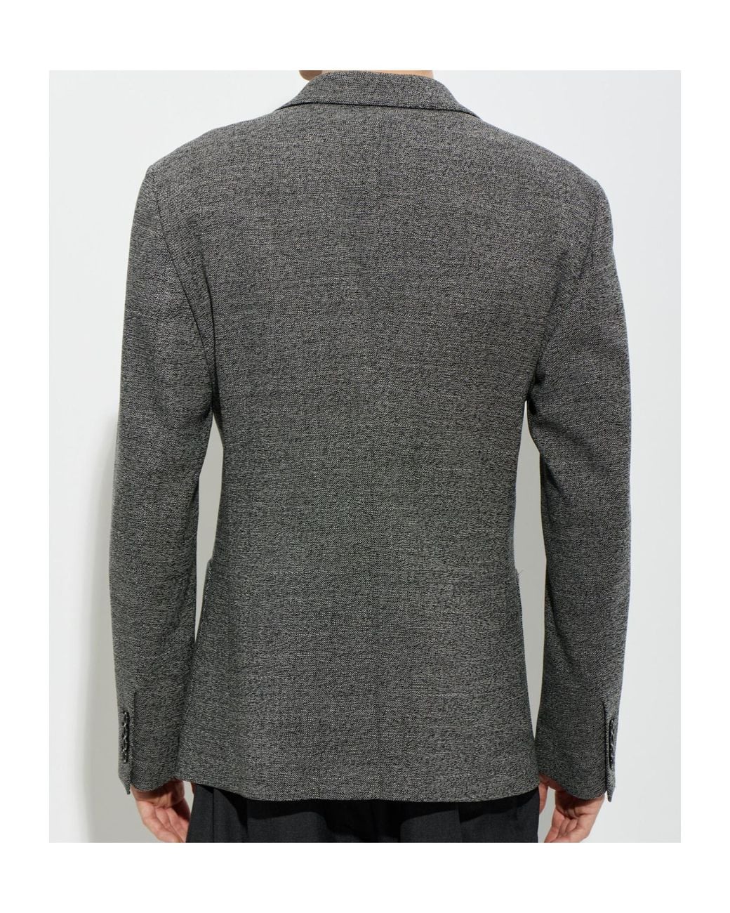 Dolce & Gabbana Gray Portofino Single-Breasted Jacket for men