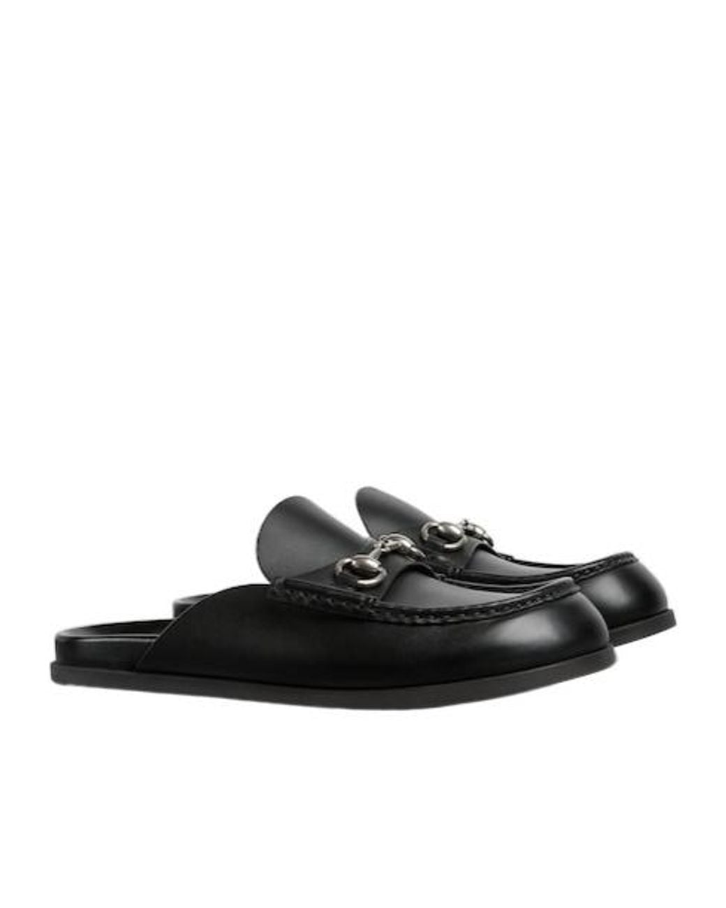 Gucci Black Slip-On Mules for men