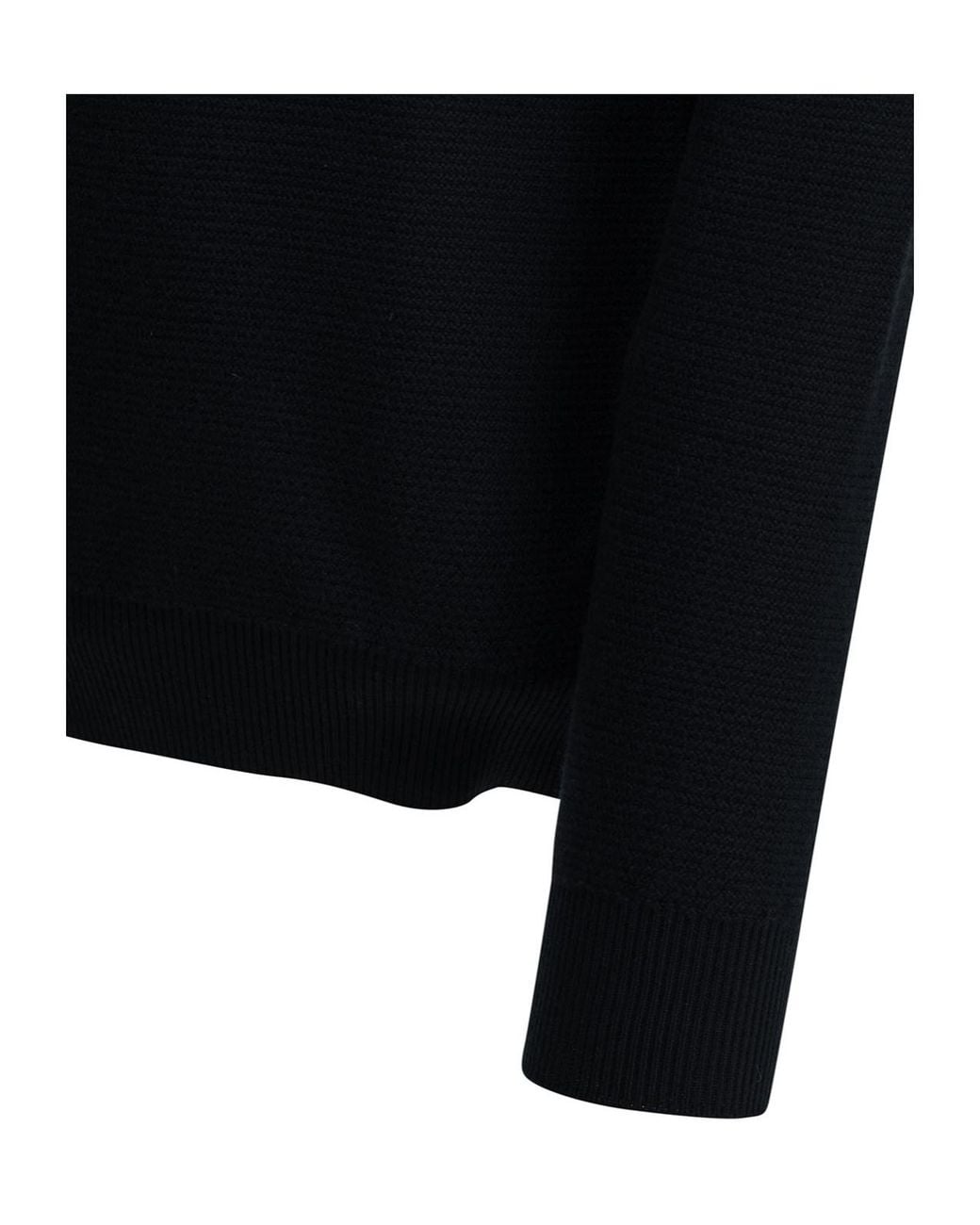 Zegna Blue Long-Sleeve Polo Shirt for men