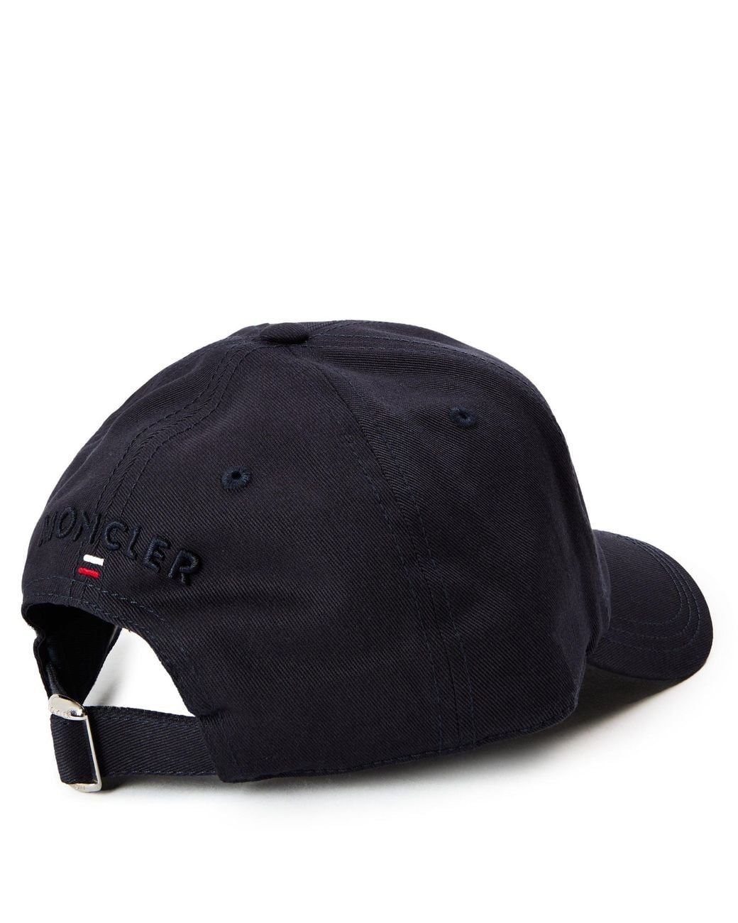 Moncler Blue Minimalist Baseball Cap for men