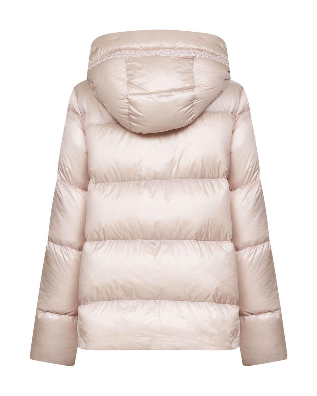 Moncler Pink Serittes Zip-Up Puffer Jacket