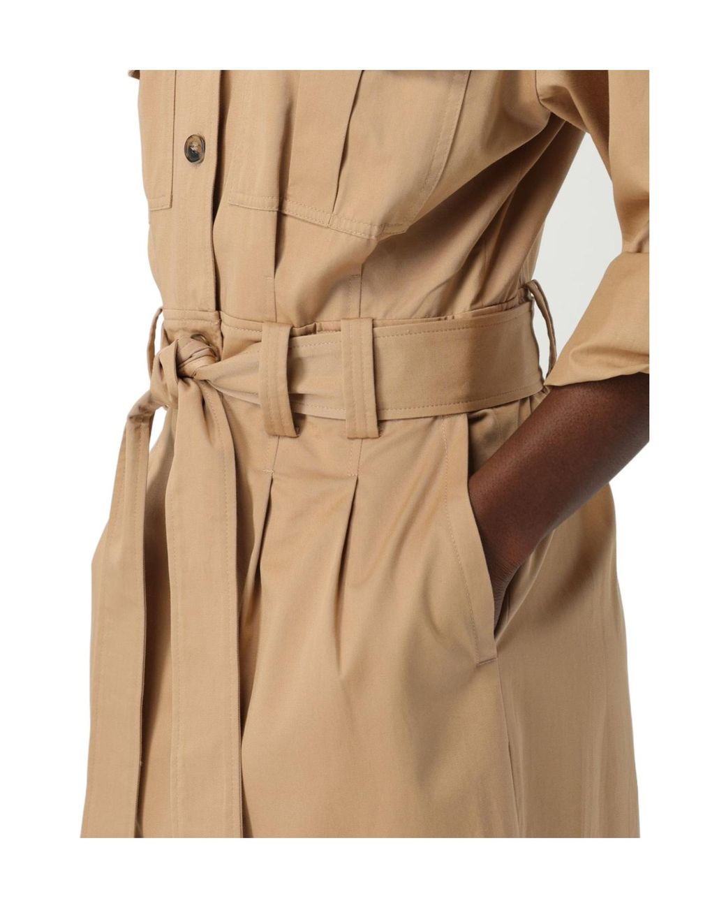 A.P.C. Natural Mireille Midi Dress