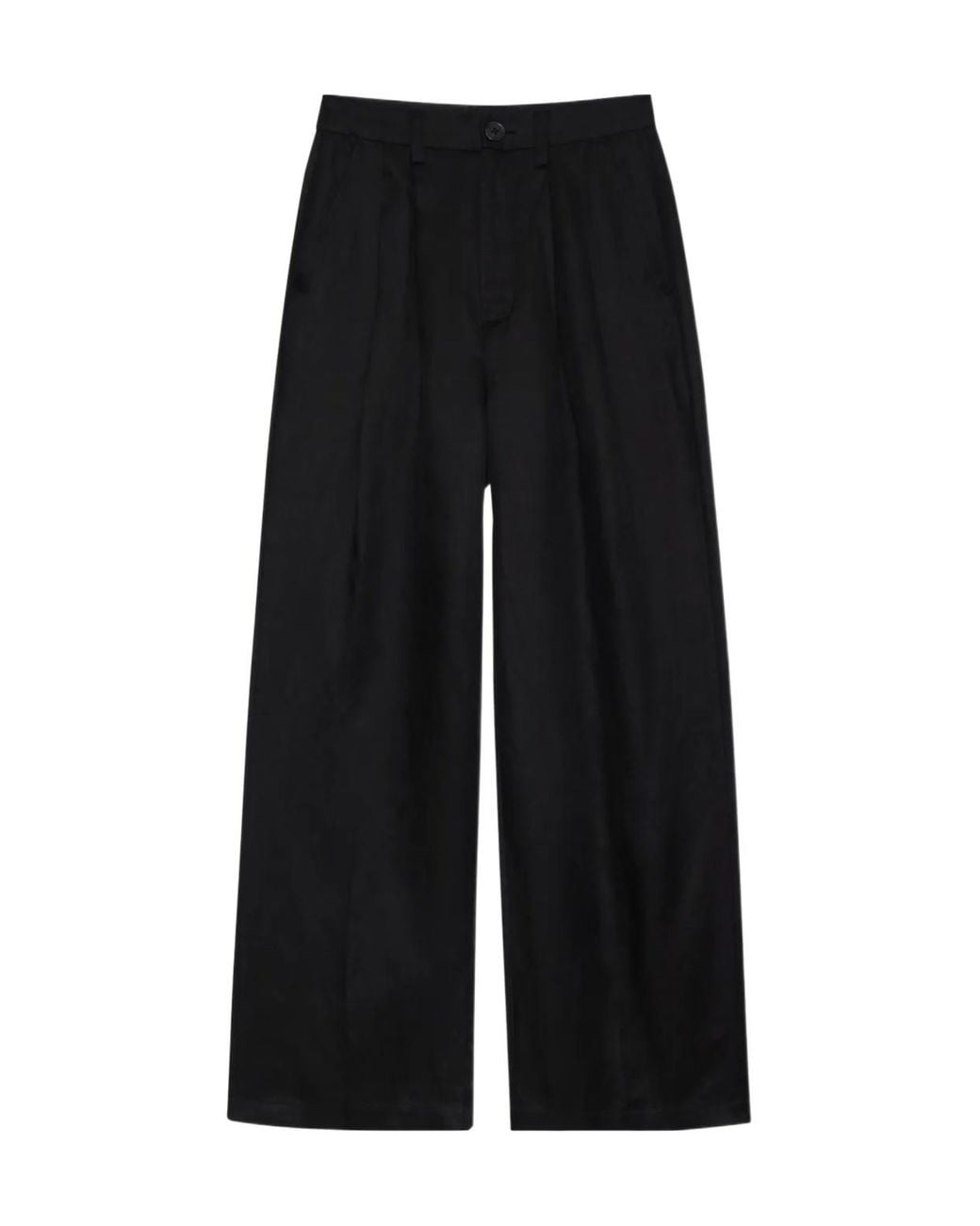 Anine Bing Black Carrie Cropped Trousers