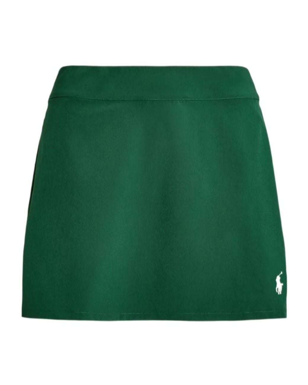 Polo Ralph Lauren Green High-Waisted Miniskirt
