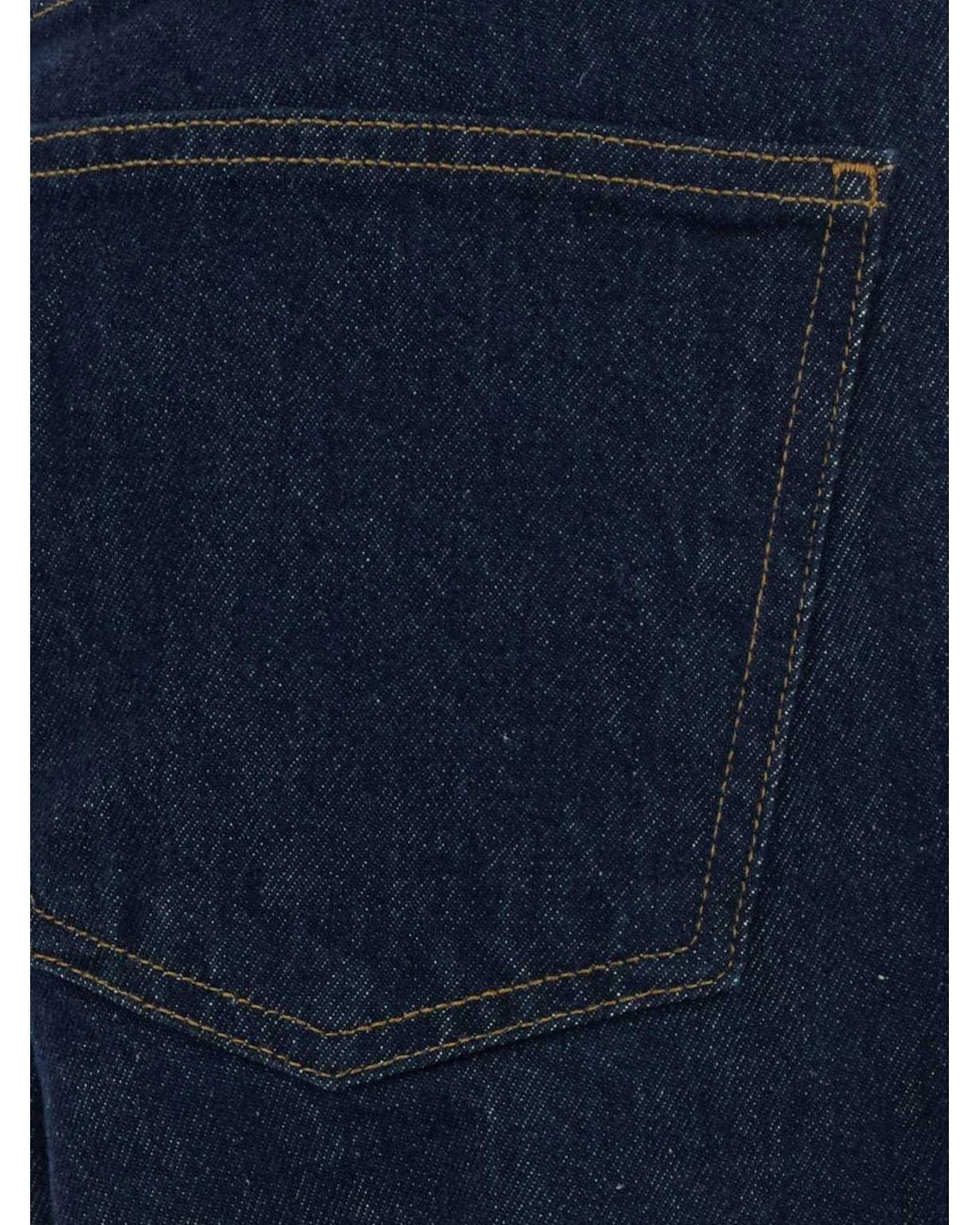 Agolde Blue Wide-Leg High-Waist Jeans