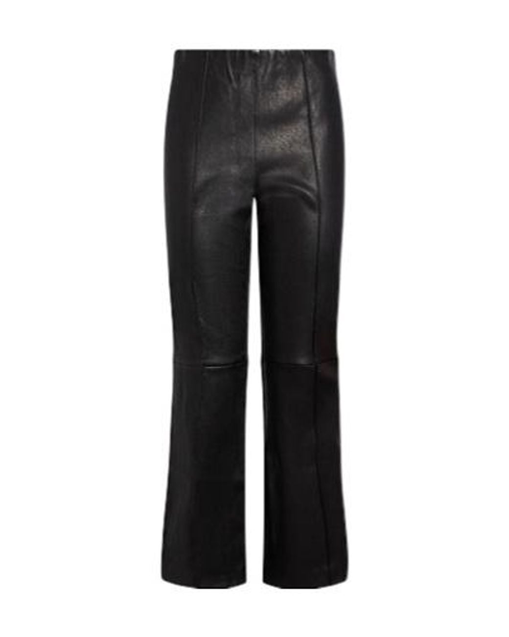 Rag & Bone Black Leather Trousers