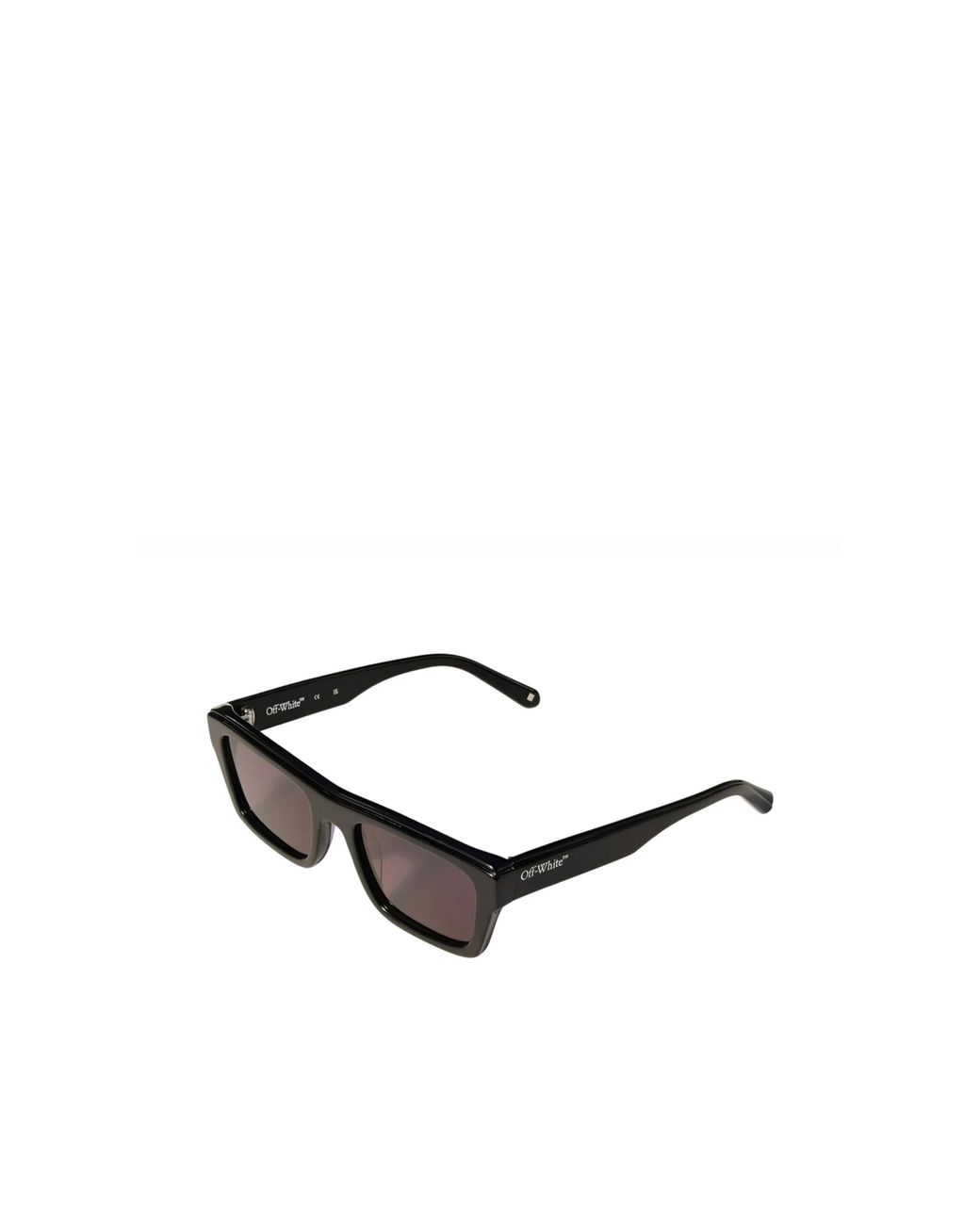 Off-White c/o Virgil Abloh Black Geometric Sunglasses for men