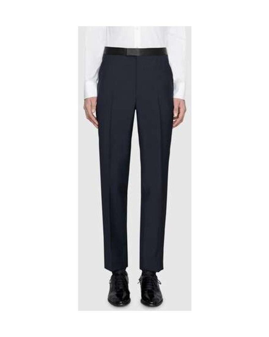 Gucci Blue Fitted Tuxedo for men