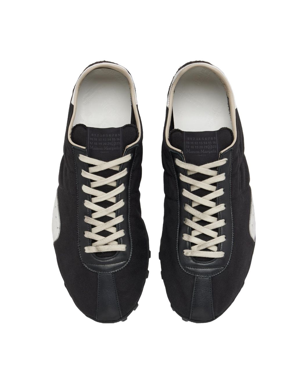 Maison Margiela Black Sprinter Sneakers