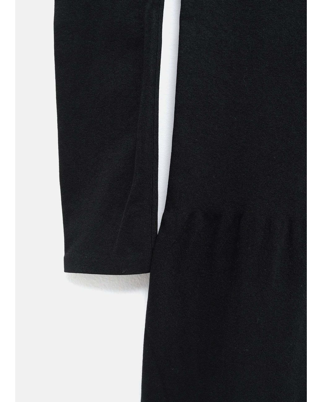 Gucci Black Seamless Stretch Jersey Dress
