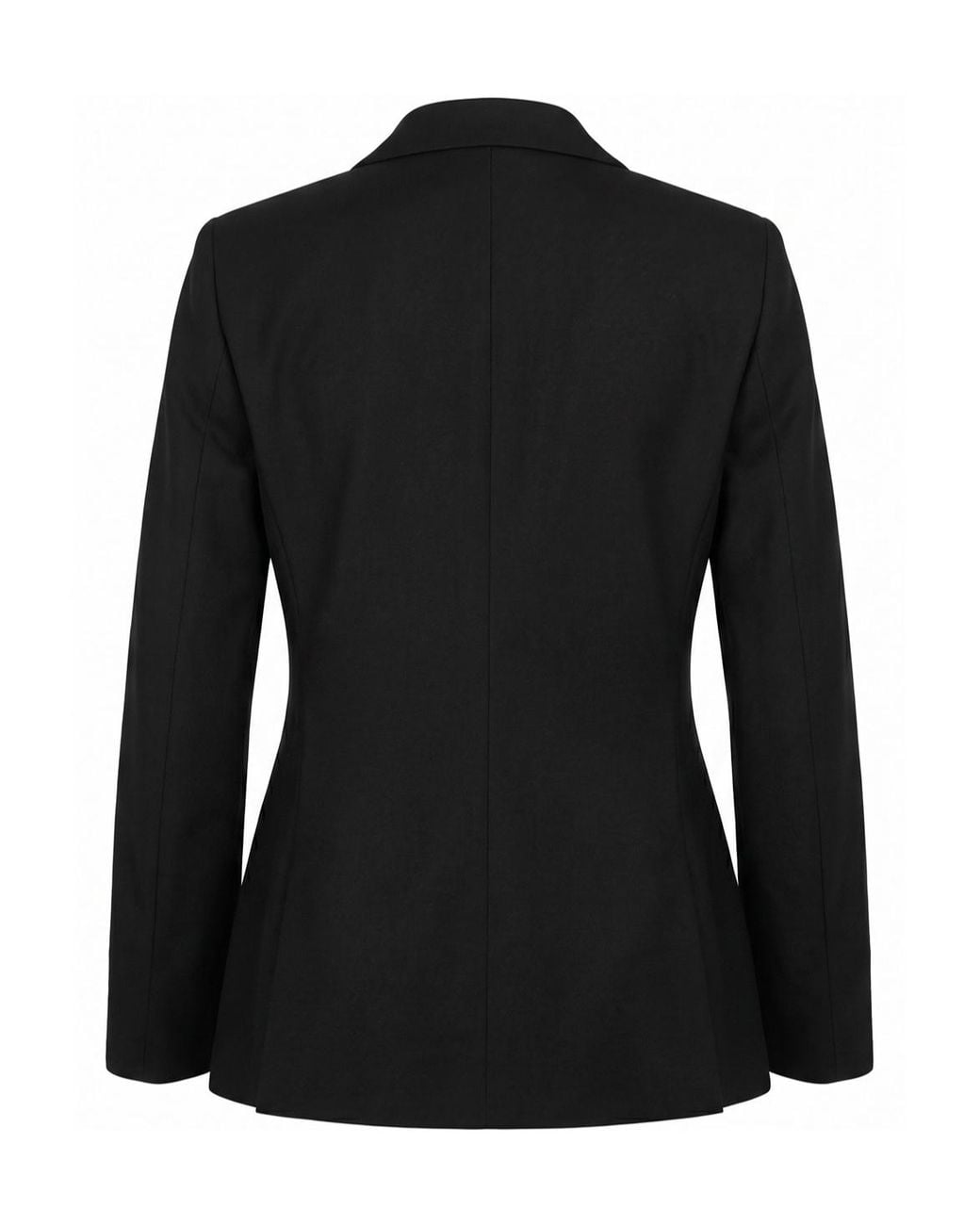 Jil Sander Black Collarless Single-Breasted Blazer