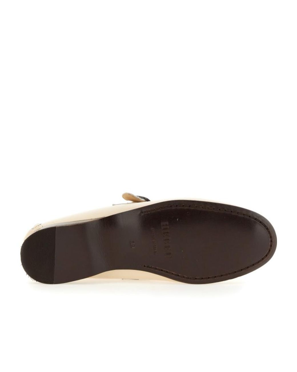 Hereu Natural Alcover T-Bar Strap Moccasins