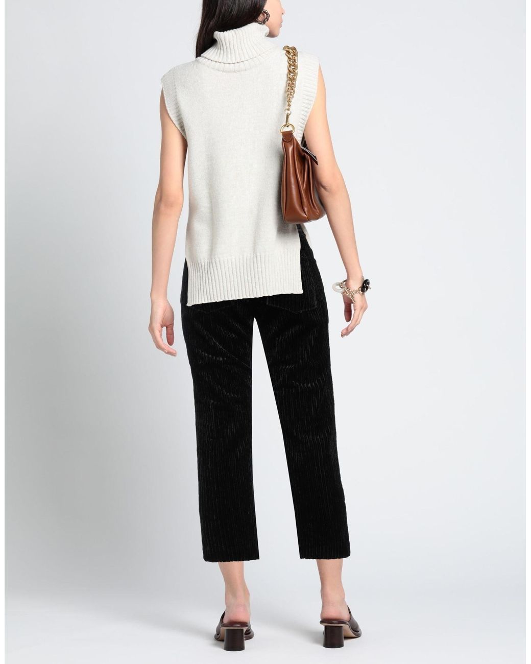 Isabel Marant Black Minimalist Straight-Leg Long Pants