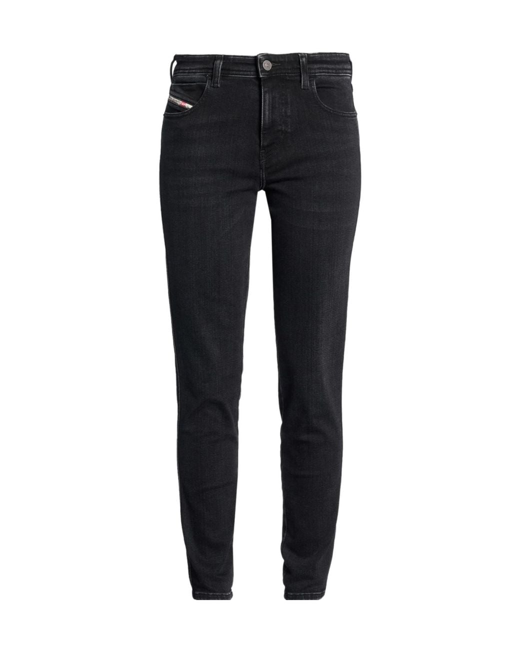 DIESEL Black Slim-Fit Jeans
