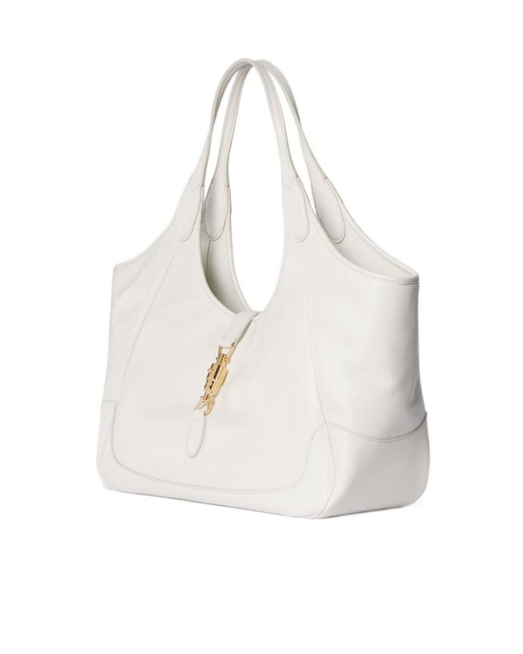 Gucci White Mercato Medium Tote Bag