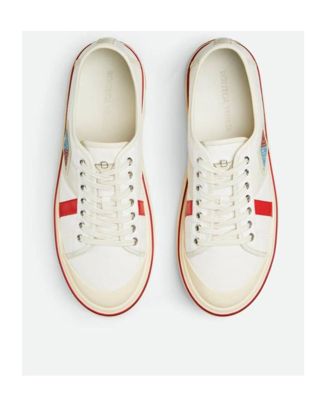 Bottega Veneta White Eliot Sneakers for men
