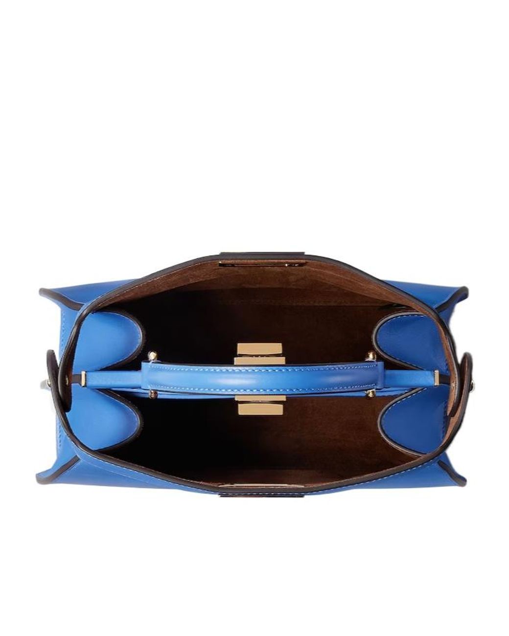 Fendi Blue Small Peekaboo Iseeu Tote Bag
