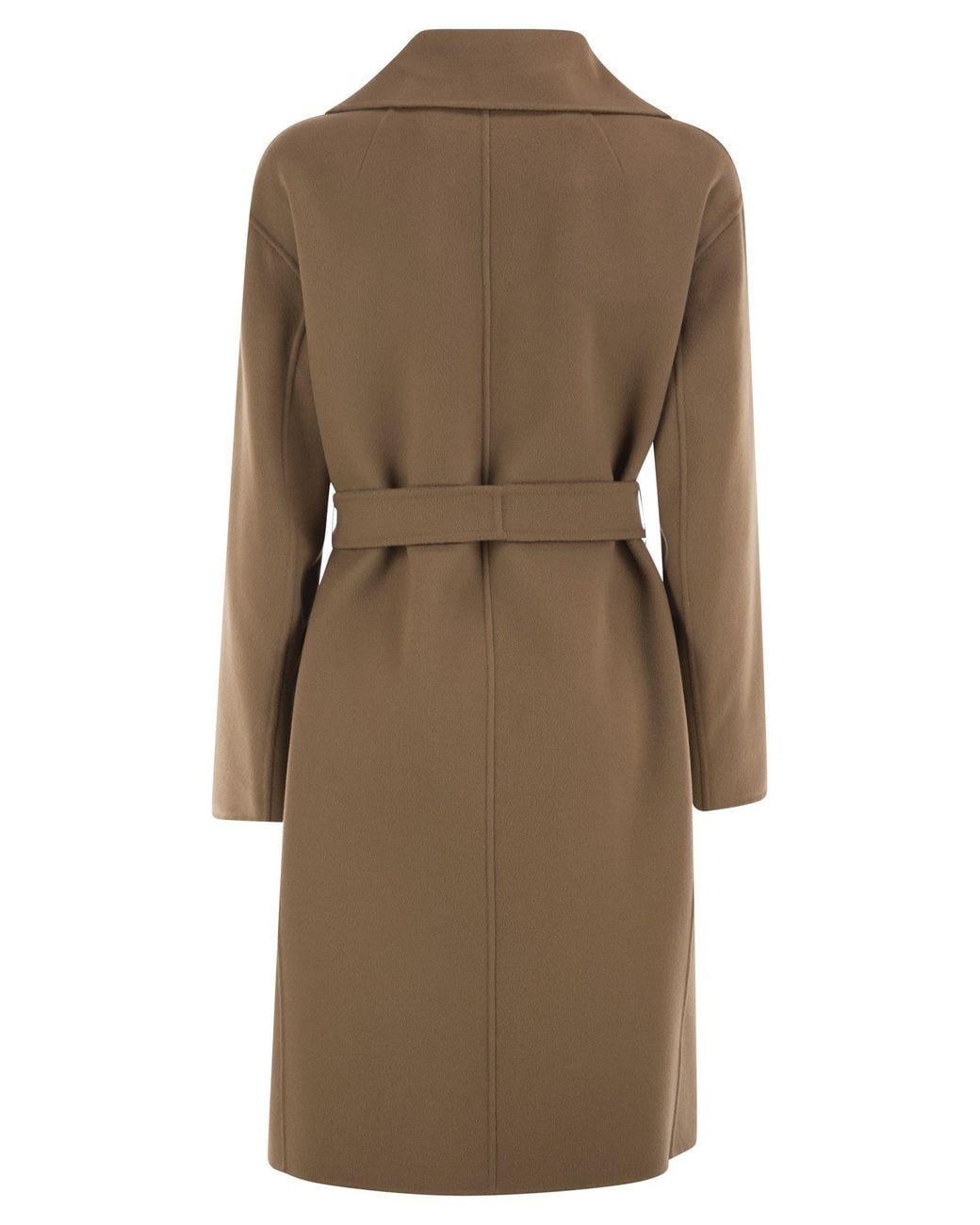 Max Mara Brown 'S Smmvelo Belted Coat