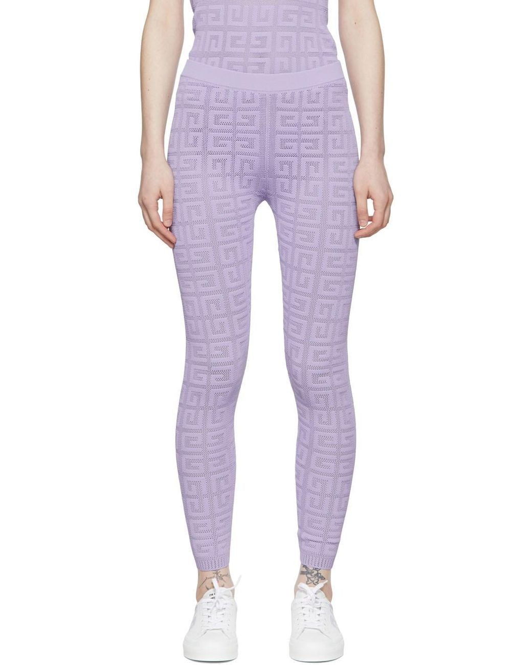 Givenchy Purple Legging Pants