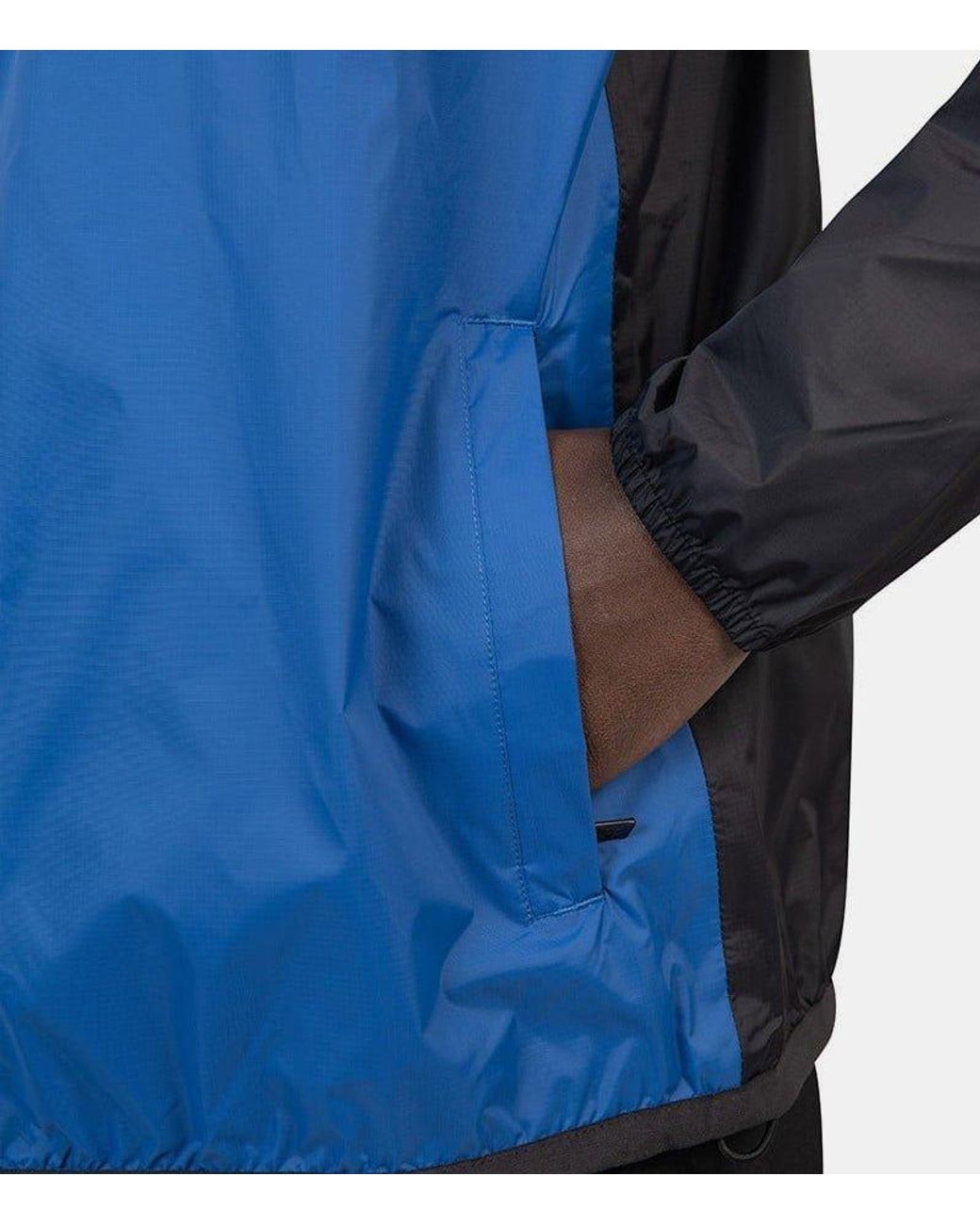 COMME DES GARÇONS PLAY Blue Hooded Casual Jacket for men