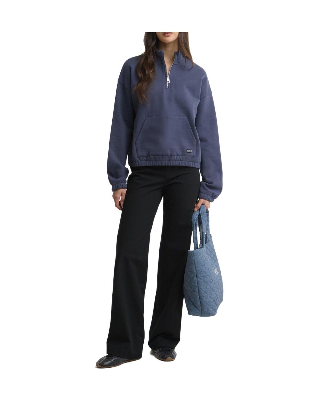Barbour Blue Casual Knit Sweater