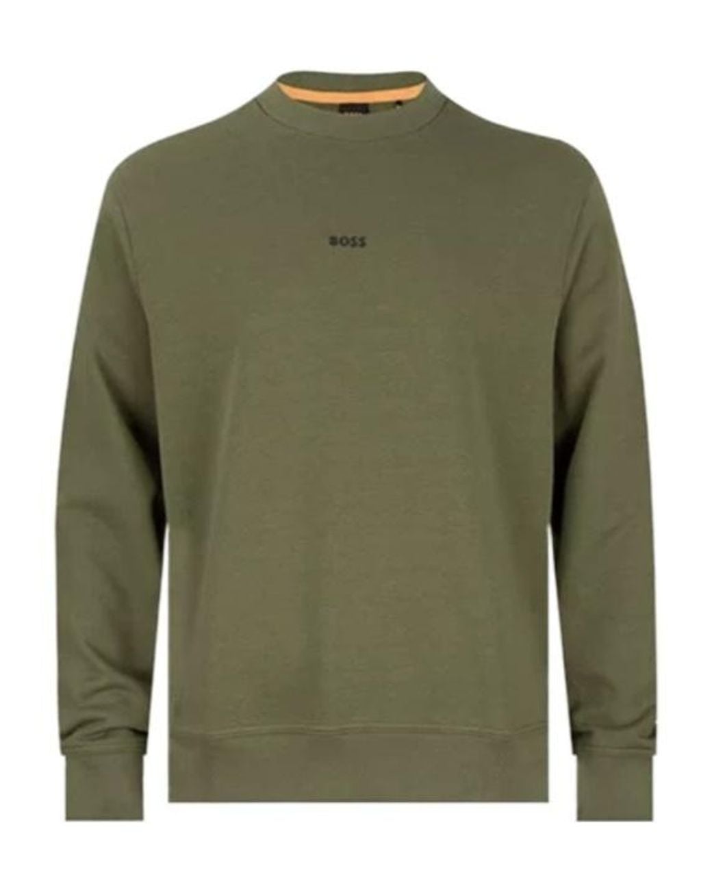Boss Green Boss Logo Detailed Regular-Fit Sweatshirt for men