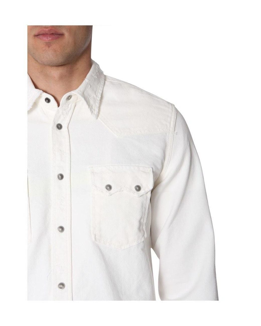 DIESEL White Shirt for men