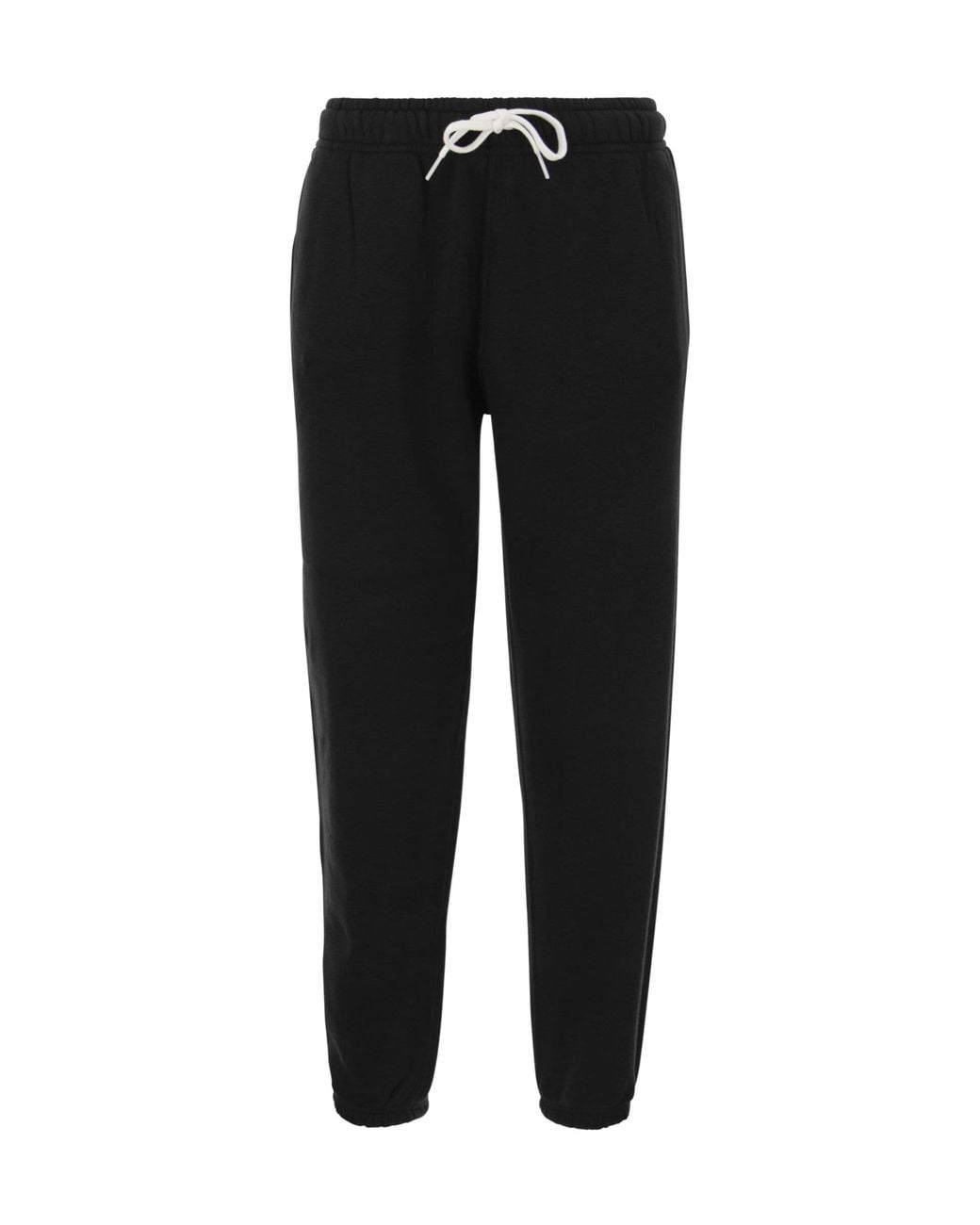 Polo Ralph Lauren Black Pony Embroidered Track Pants