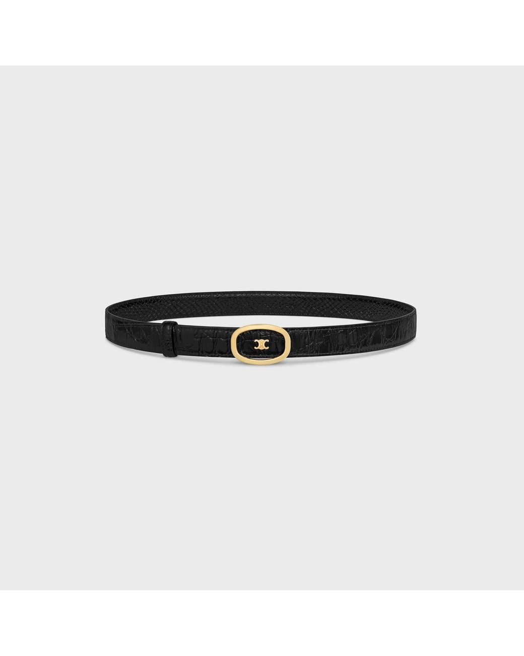 Céline White Medium 25Mm Reversible Alix Belt