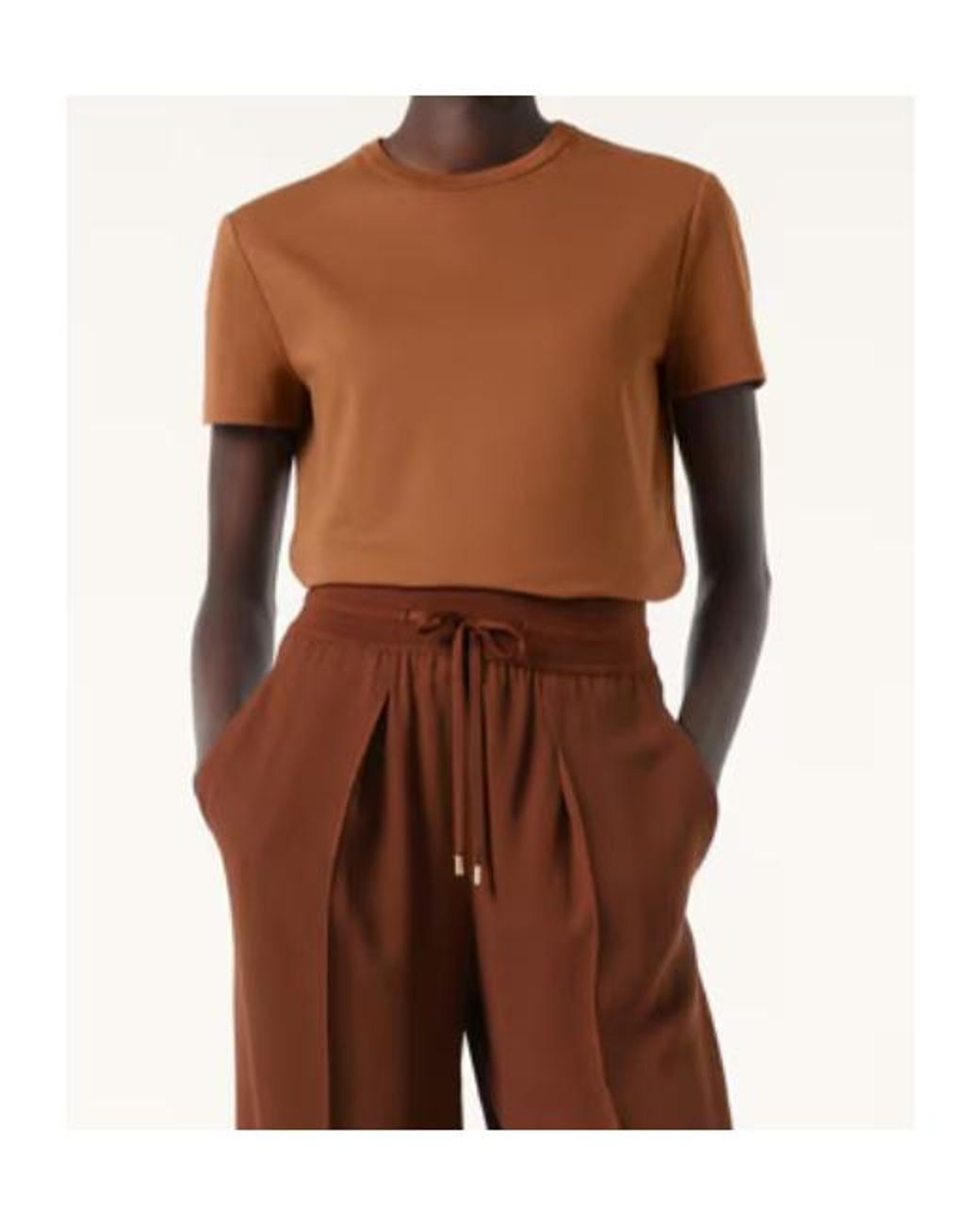 Loro Piana Brown My-T T-Shirt