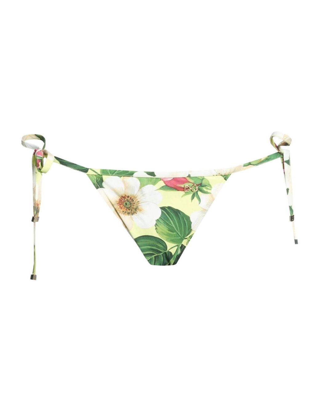 Dolce & Gabbana Multicolor Floral-Print Bikinis