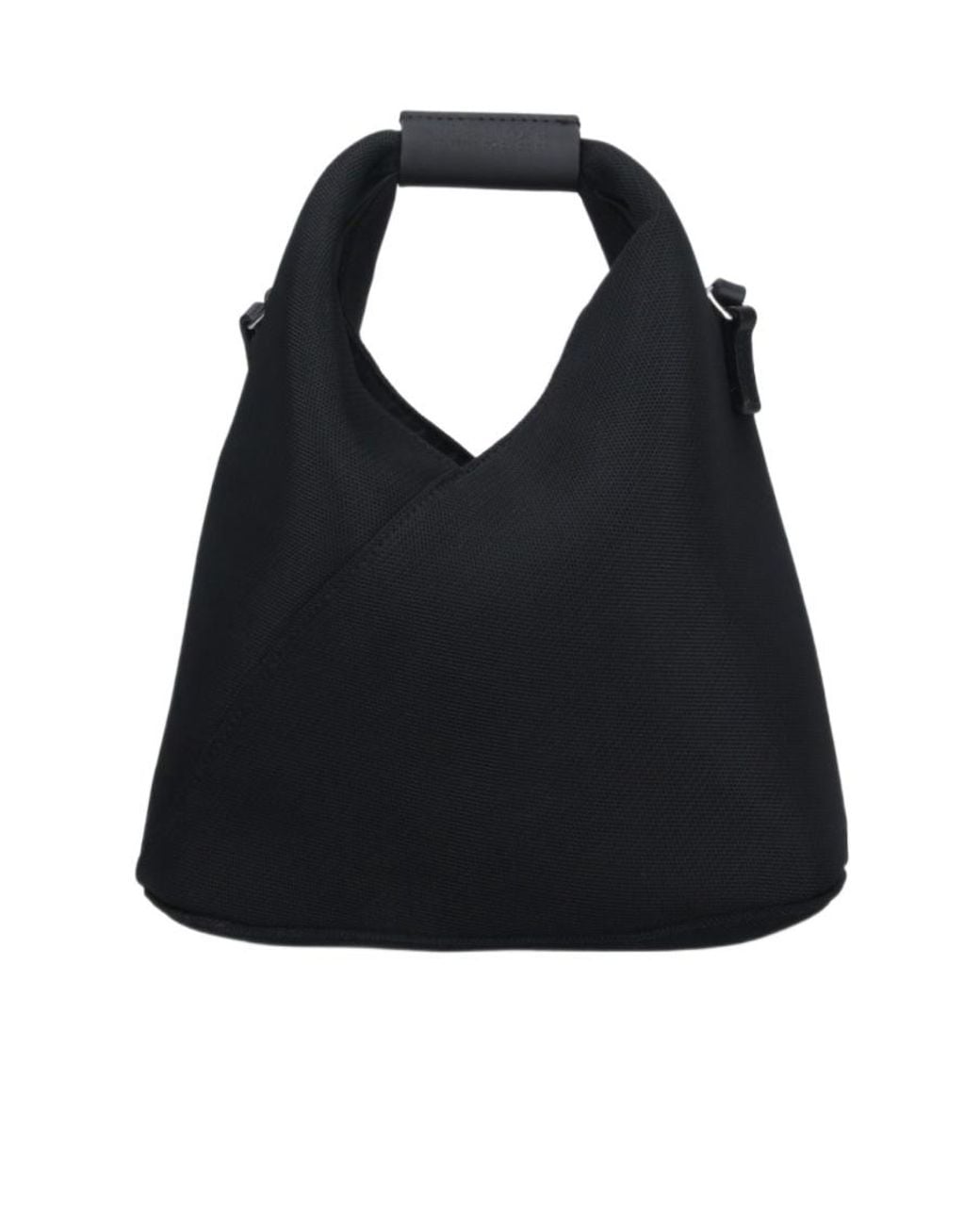 MM6 by Maison Margiela Black Japanese Mesh Crossbody Bag