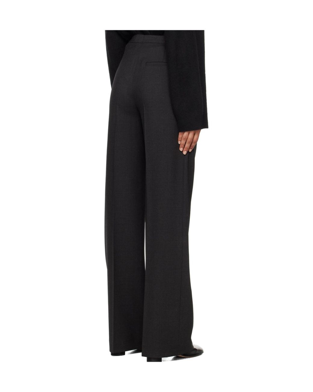 Loulou de Saison Black Vys Straight Leg Pants