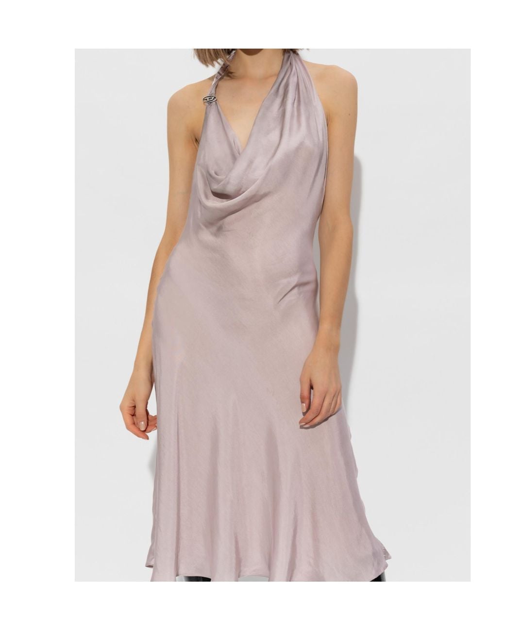 DIESEL Purple D-Estiny Midi Dress