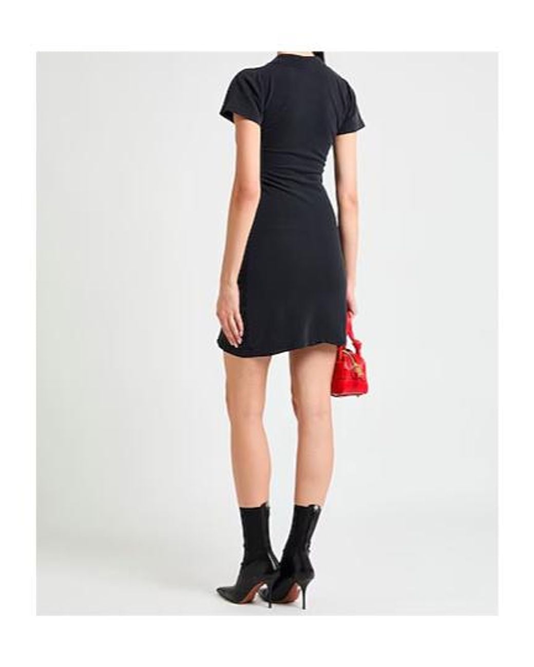 Balenciaga Black Short Dresses