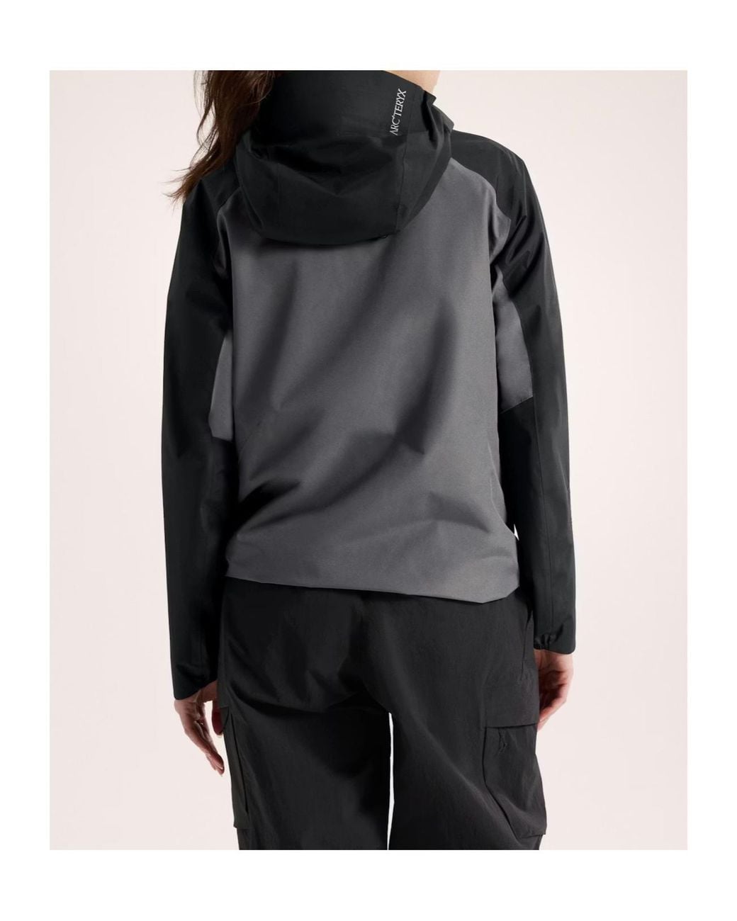 Arc'teryx Black Solano Hooded Jacket