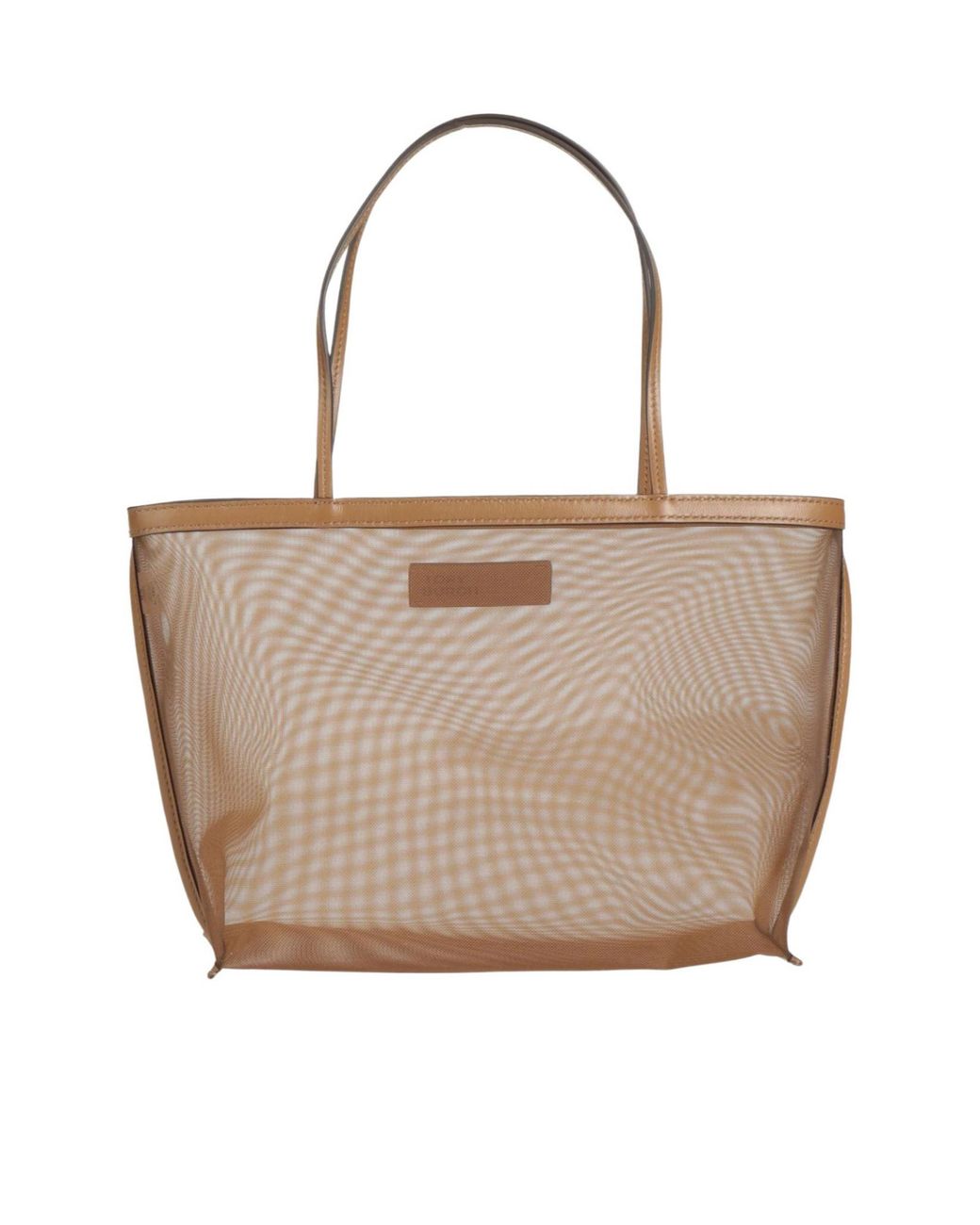 Tory Burch Natural Large Mesh Tote Bag