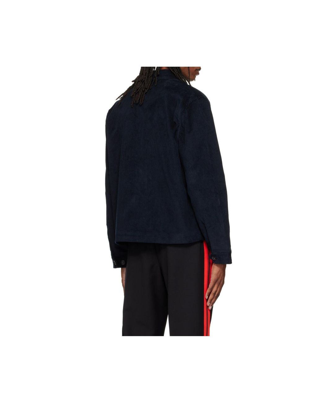 Wales Bonner Blue Drew Jacket for men