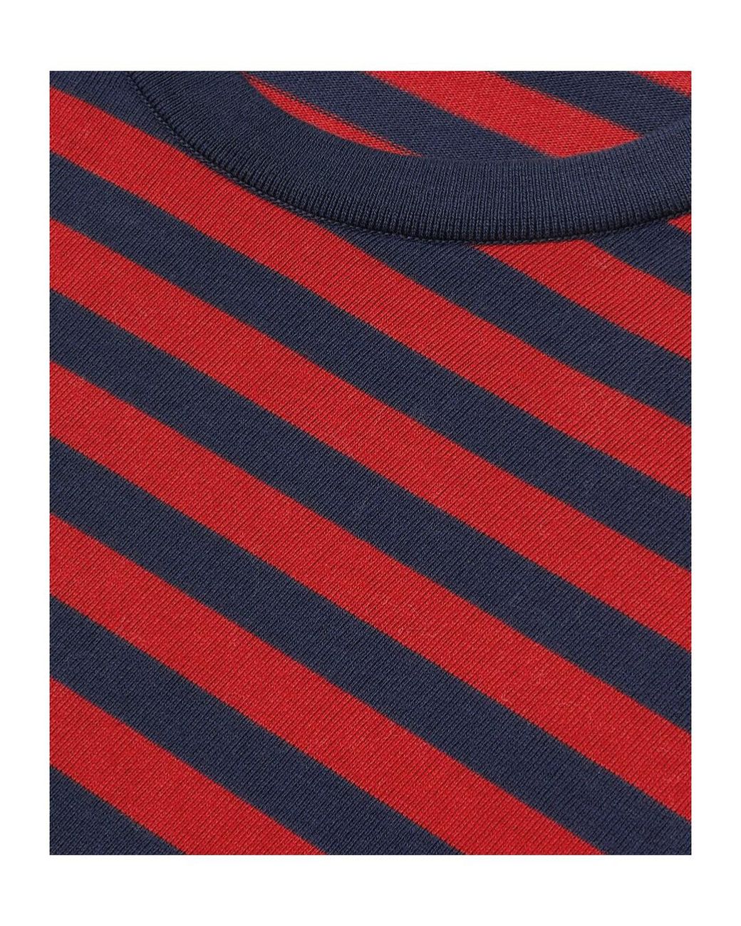 Loro Piana Red Barquetine Crewneck for men