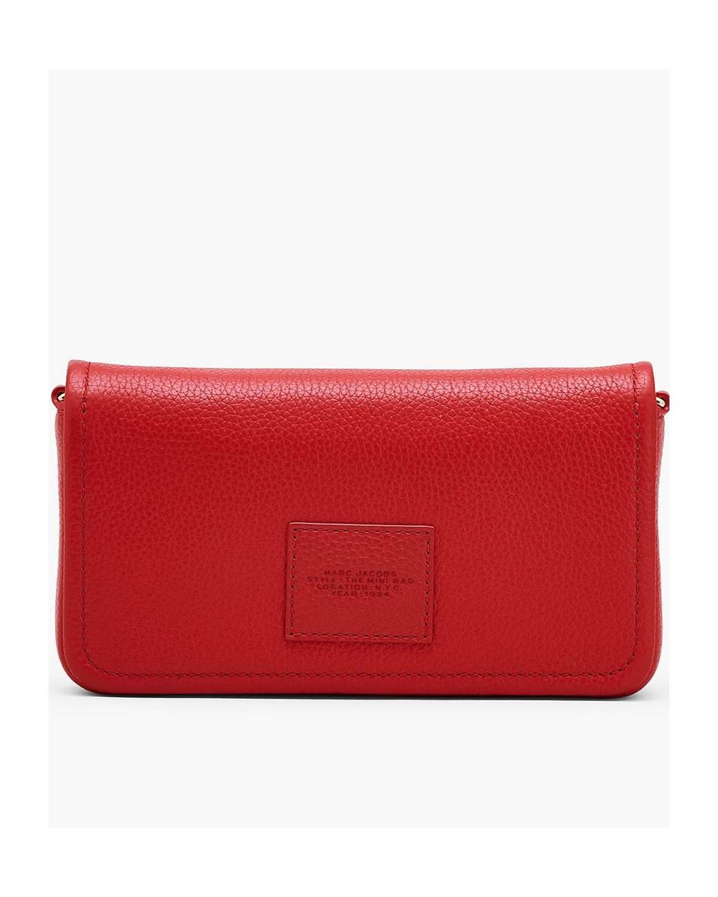 Marc Jacobs Red 'The Leather Mini' Bag